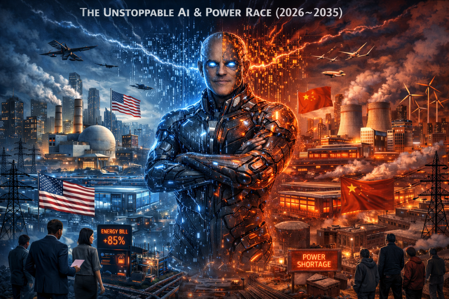 AI Acceleration, Power Race, and Societal Shock Risk - Part 1: Short-Term Vision